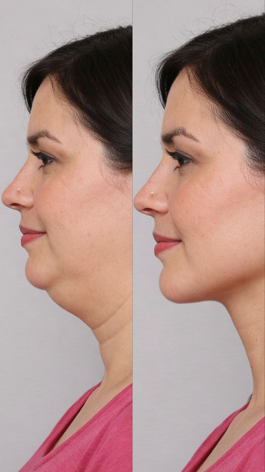 Masajeador de cuello, cara y papada con vibración Facial-Lux